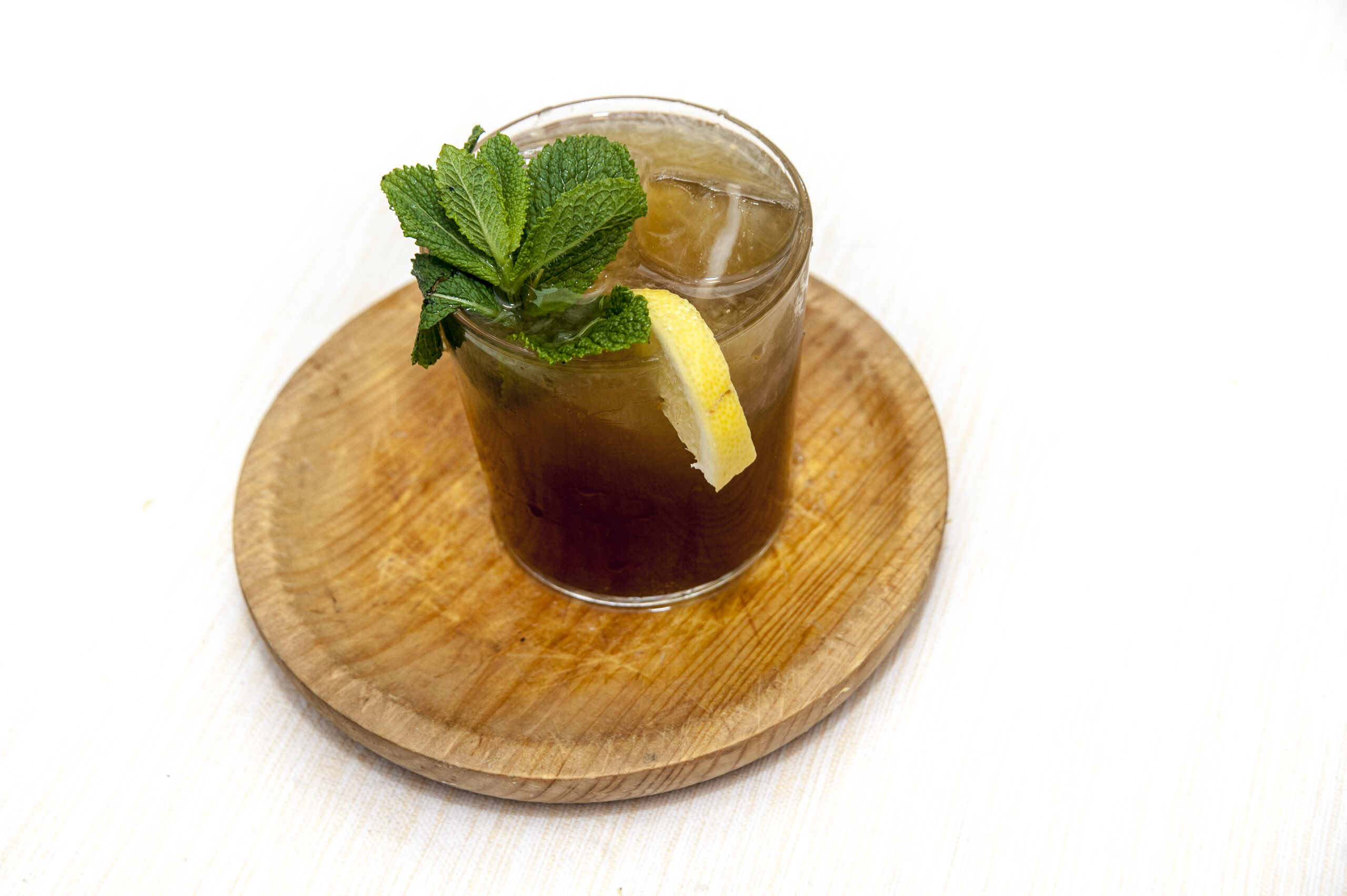 Te Verde frio con herbabuena